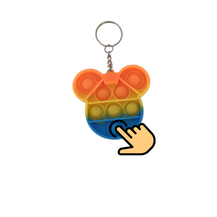 mini Pop it Keyrings